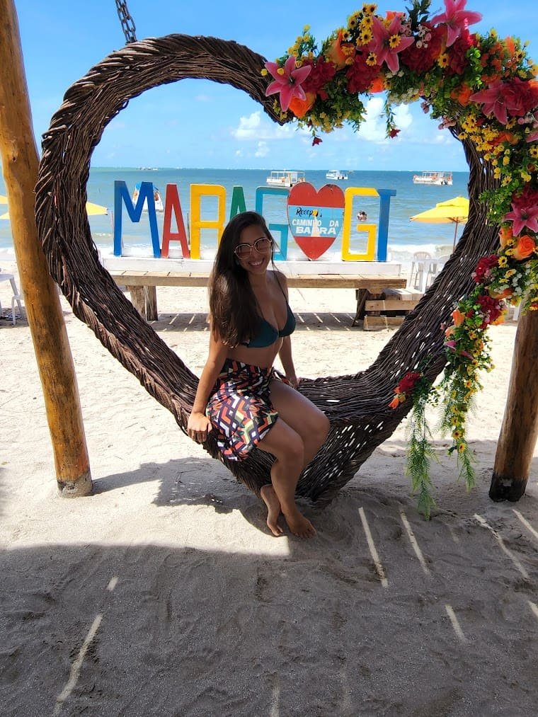 Camila em Maragogi