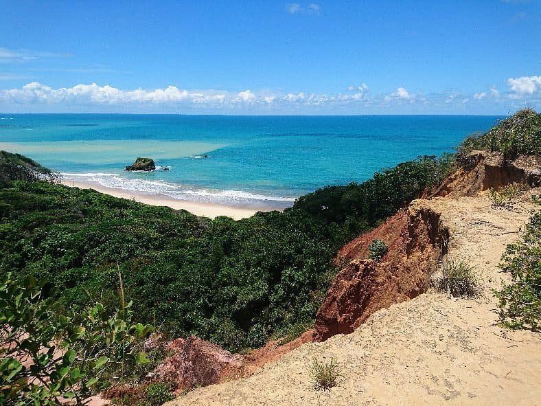 Praia de Tambaba na Paraíba